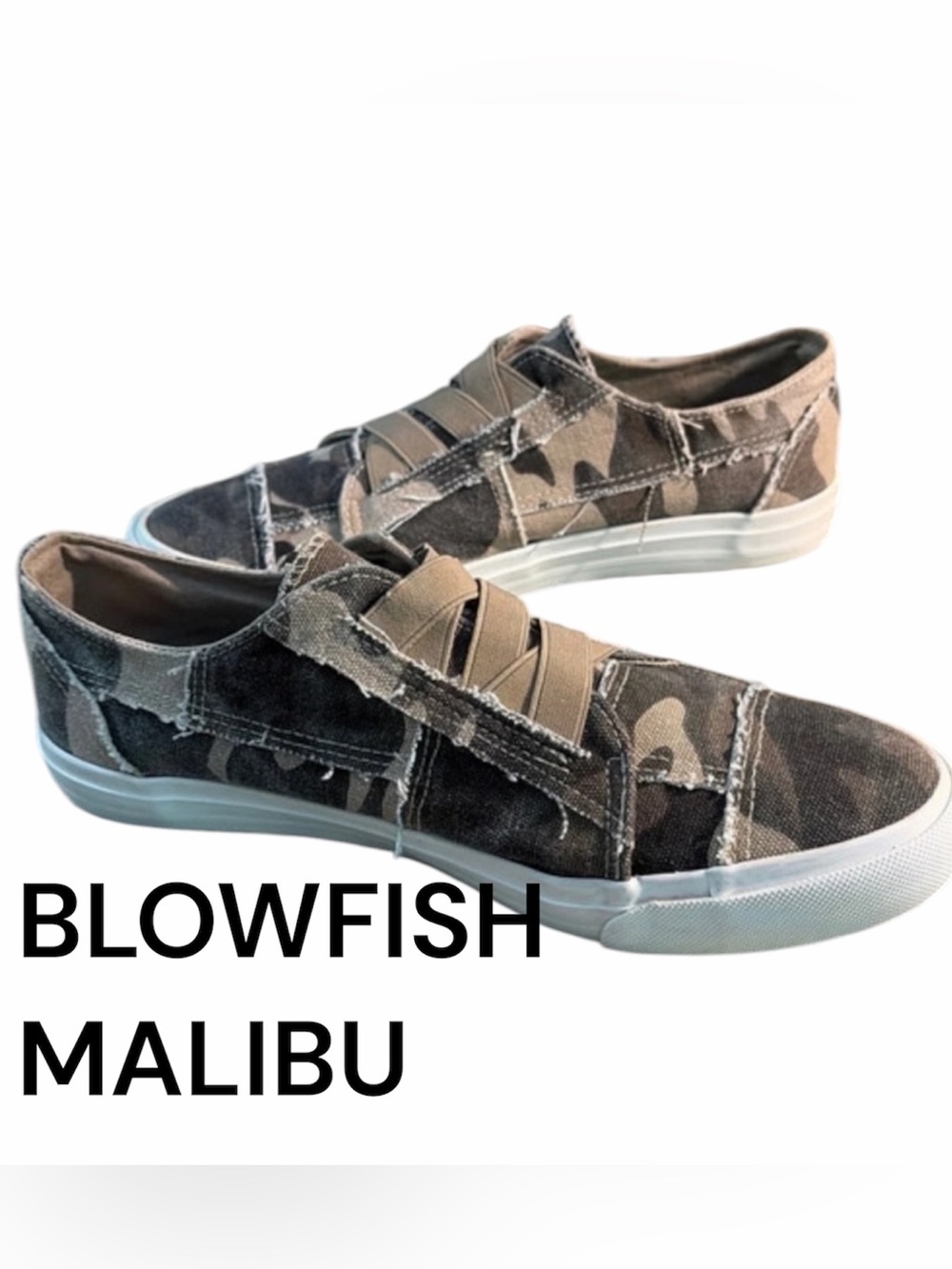 BLOWFISH MALIBU♦️DISTRESSED SLIP ON SNEAKER